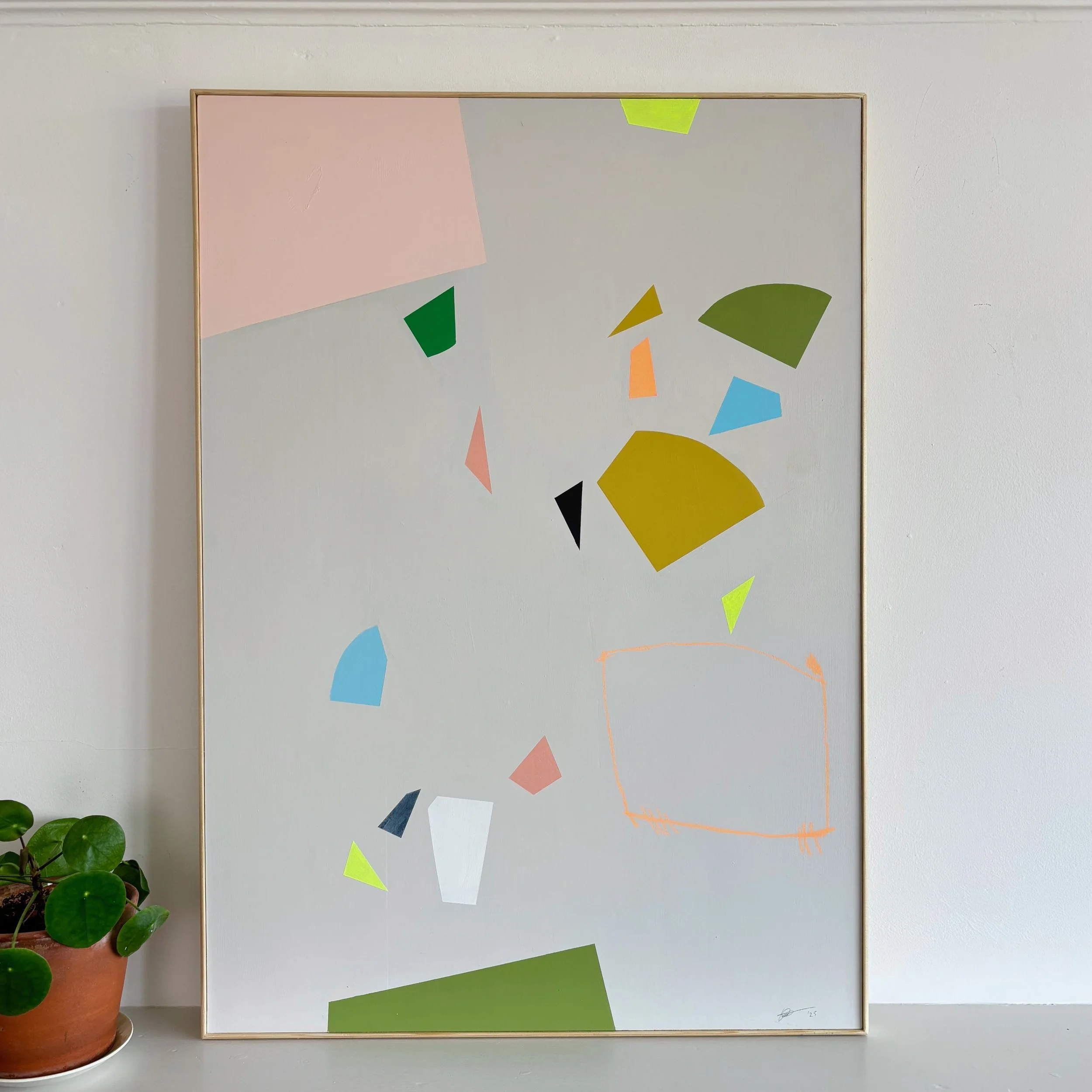 Large Scale Neon Abstract