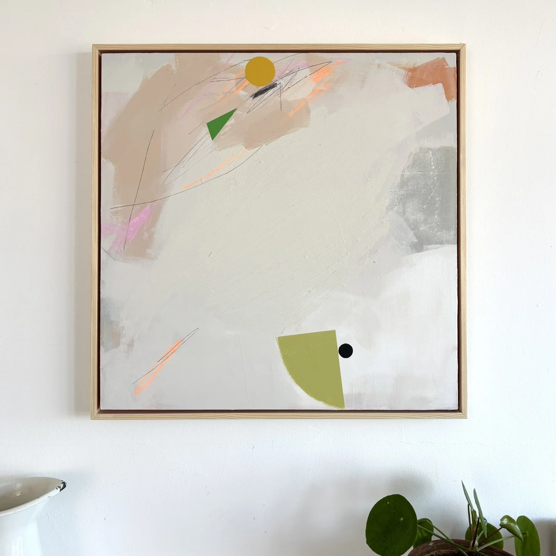 Abstract with White