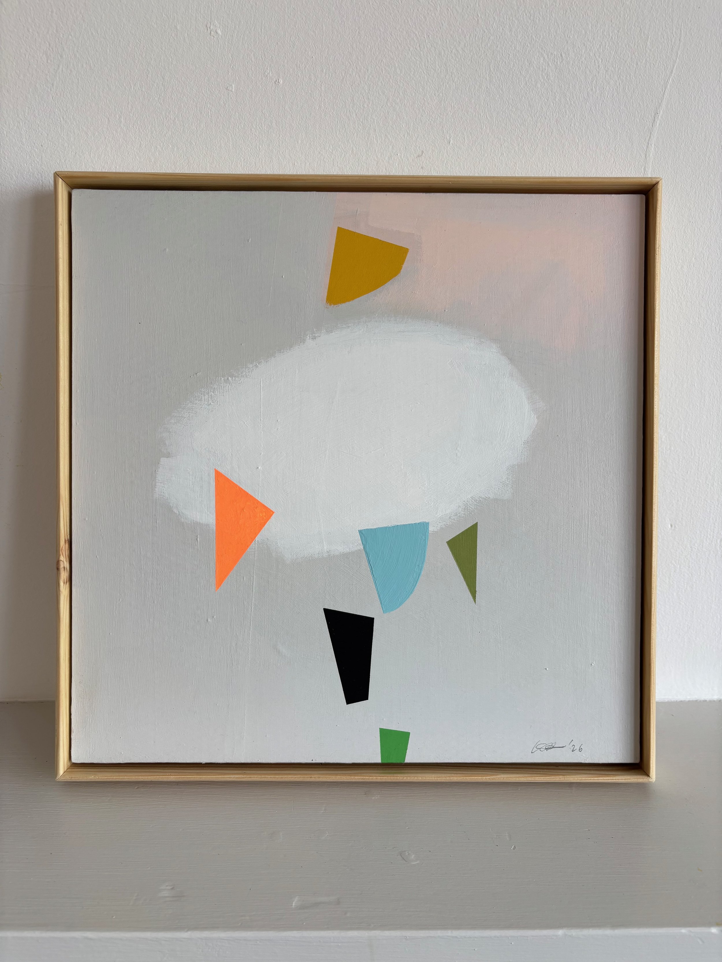 Falling Cloud Abstract
