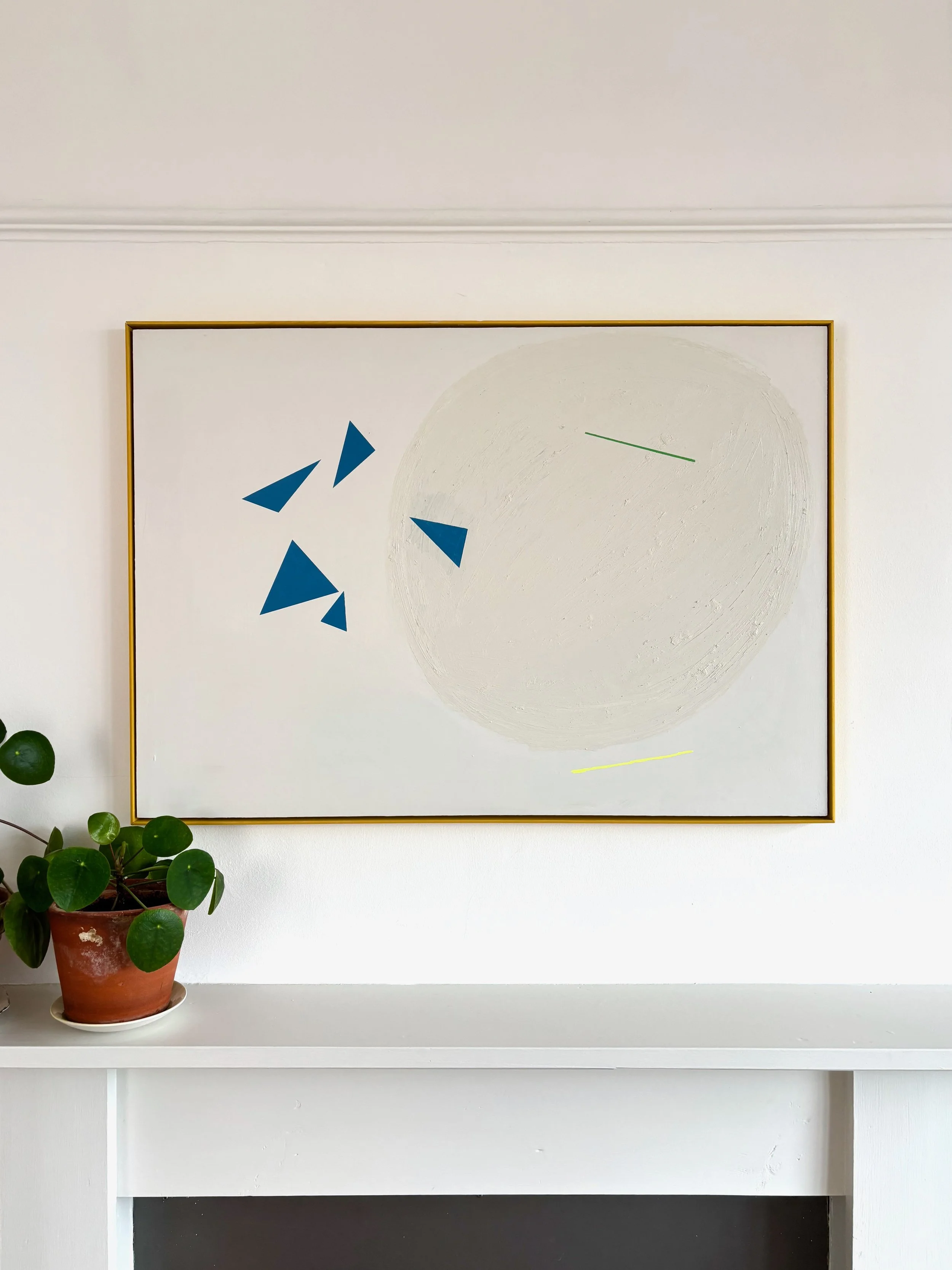 Blue Triangles