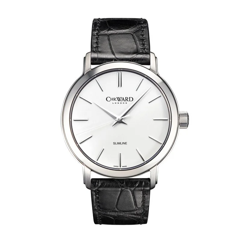 SOLD WH1069C C5 Malvern Handwound slimline white (06/2015)