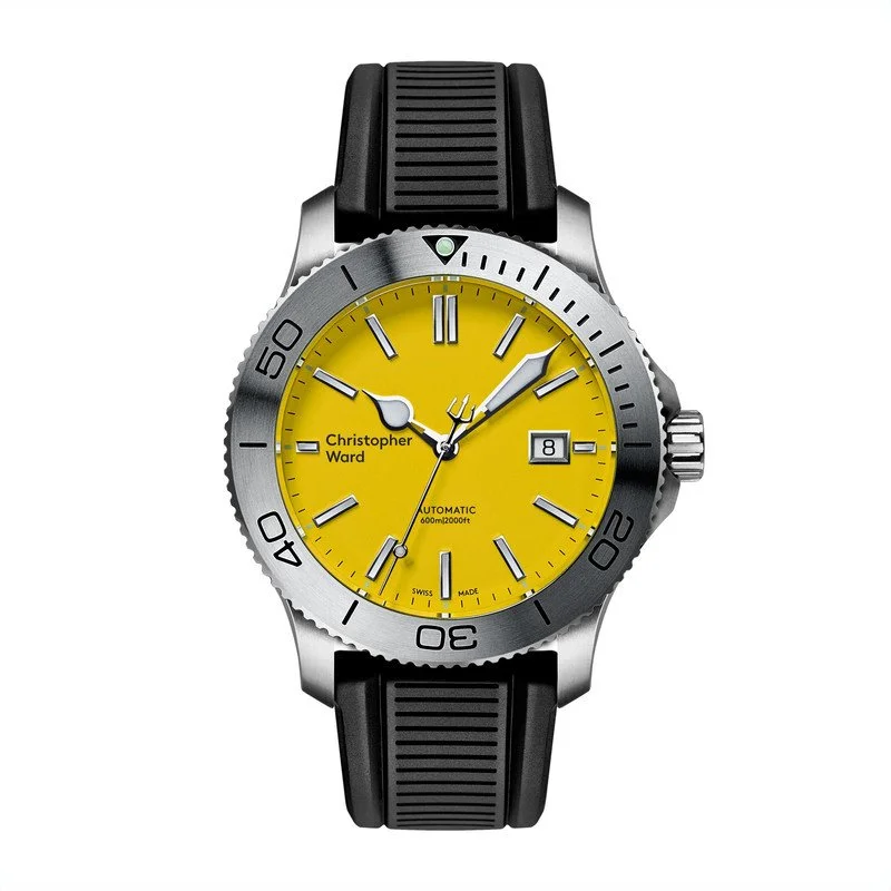 WH1359U C60 Trident Pro 600 316L Yellow Limited Edition 43mm Diver (05/2018)