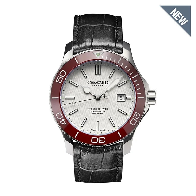 WH1542A - C60 Trident Pro 600 Mk2 43mm Red bezel (10/2015)