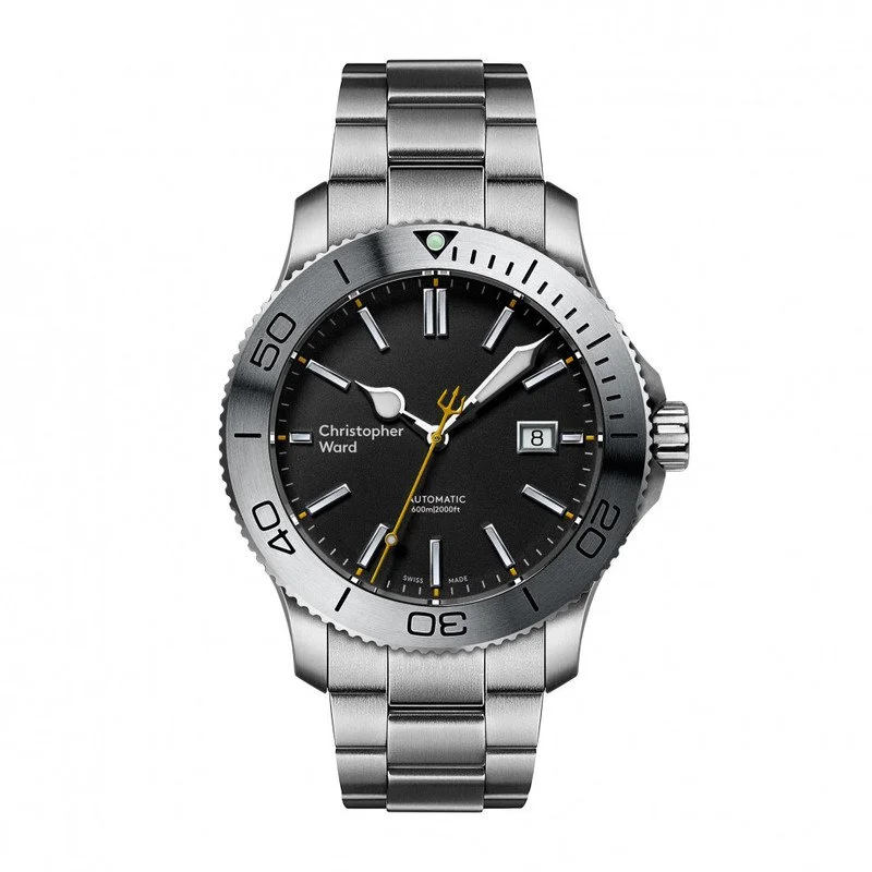 WH1215U C60 Trident Pro 600 316L Black Limited Edition 43mm Diver (02/2019)