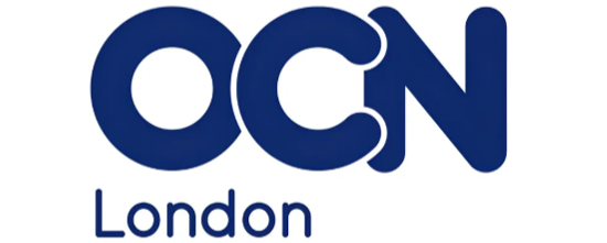 OCN London logo with bold dark blue letters and the word London in smaller font underneath