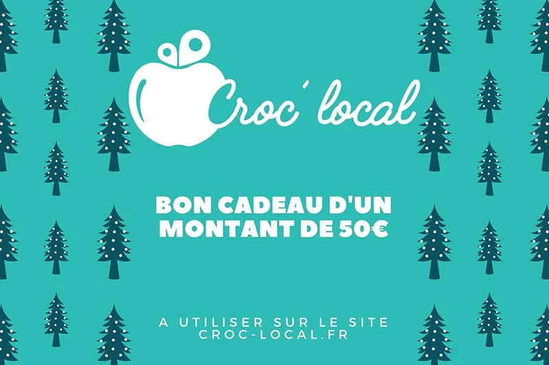 Bon d'achat de 50€ - Croc'local