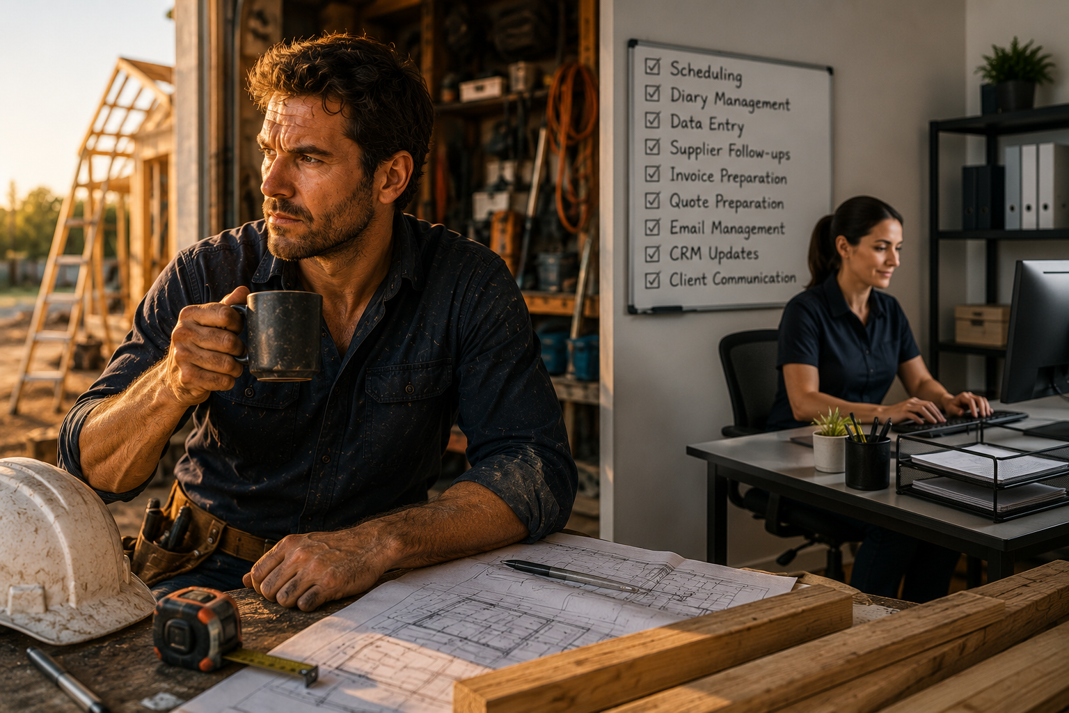 Builder, Electrician or Plumber: What Tasks Should You Stop Doing First?