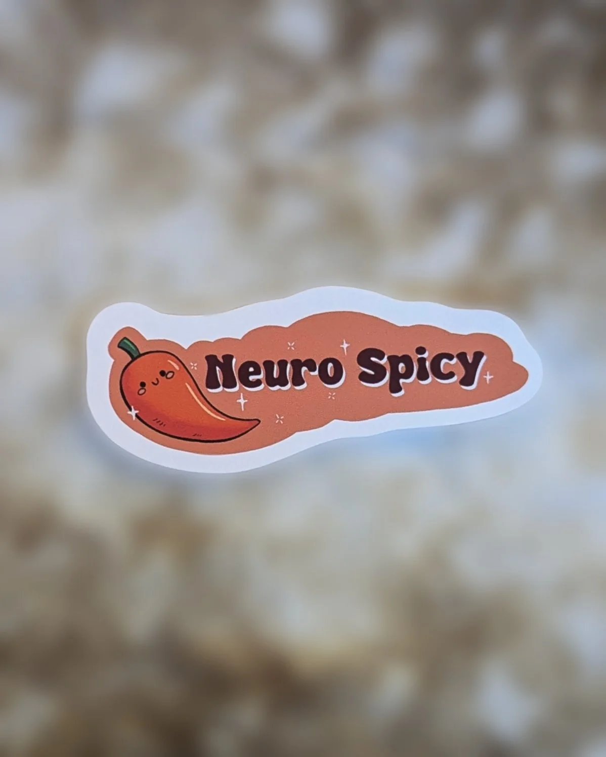Neurospicy Vinyl Sticker