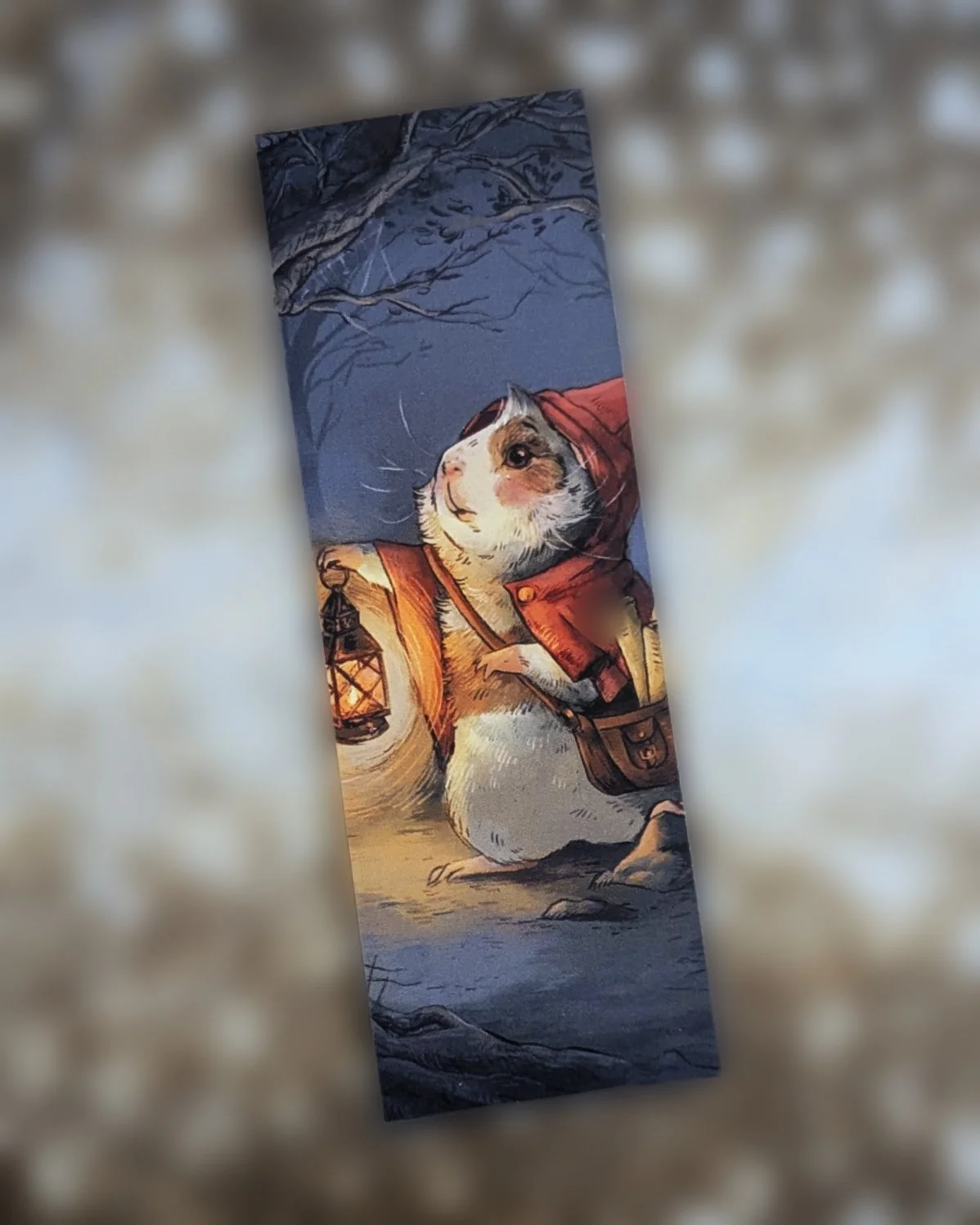 Adventurer Guinea Pig Bookmark