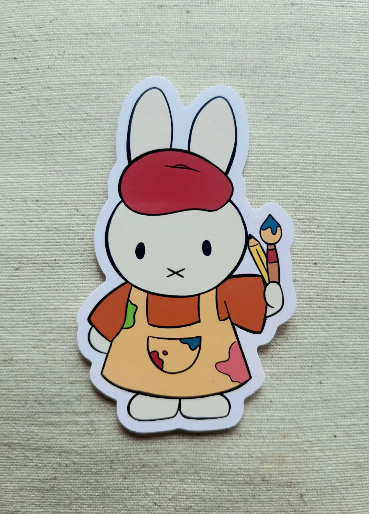 Artist Miffy Vinyl Sticker