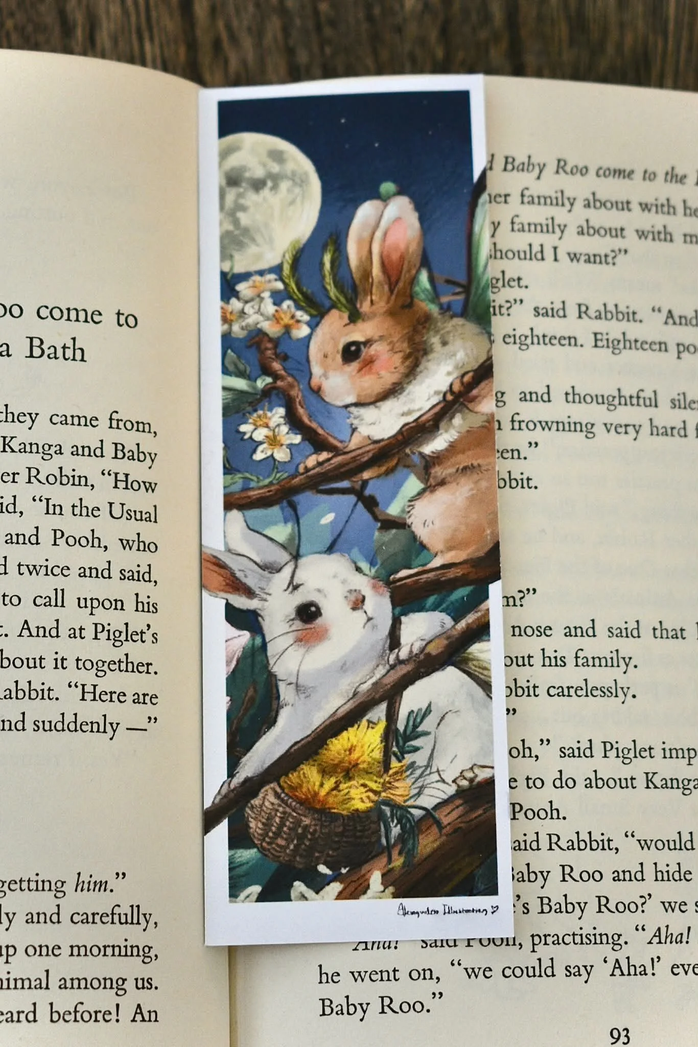 Butterfly Bunnies Bookmark