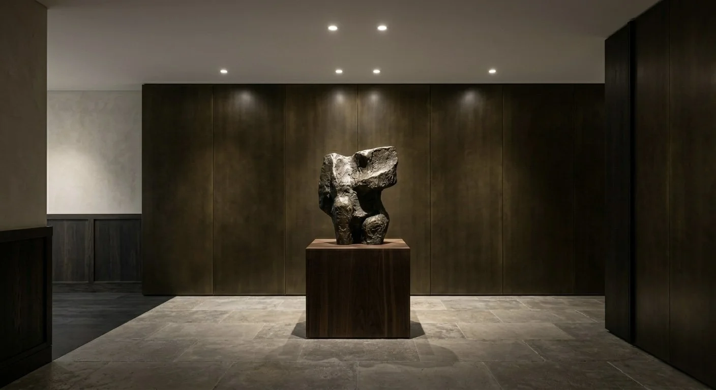 悉尼豪宅风水与室内设计：用佳士得级艺术资产化解路冲 | Kinley