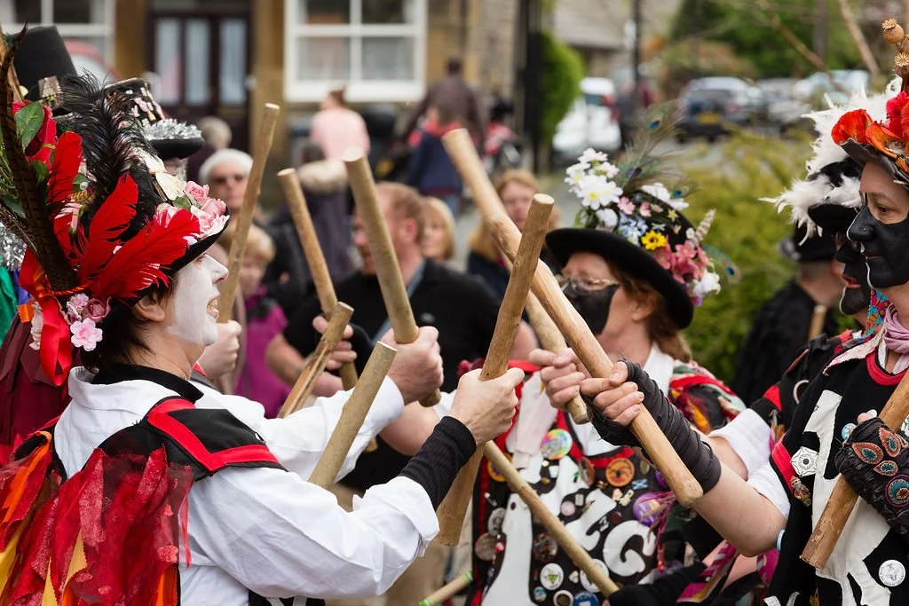 Cuckoo Day dancing - David Preston Photography