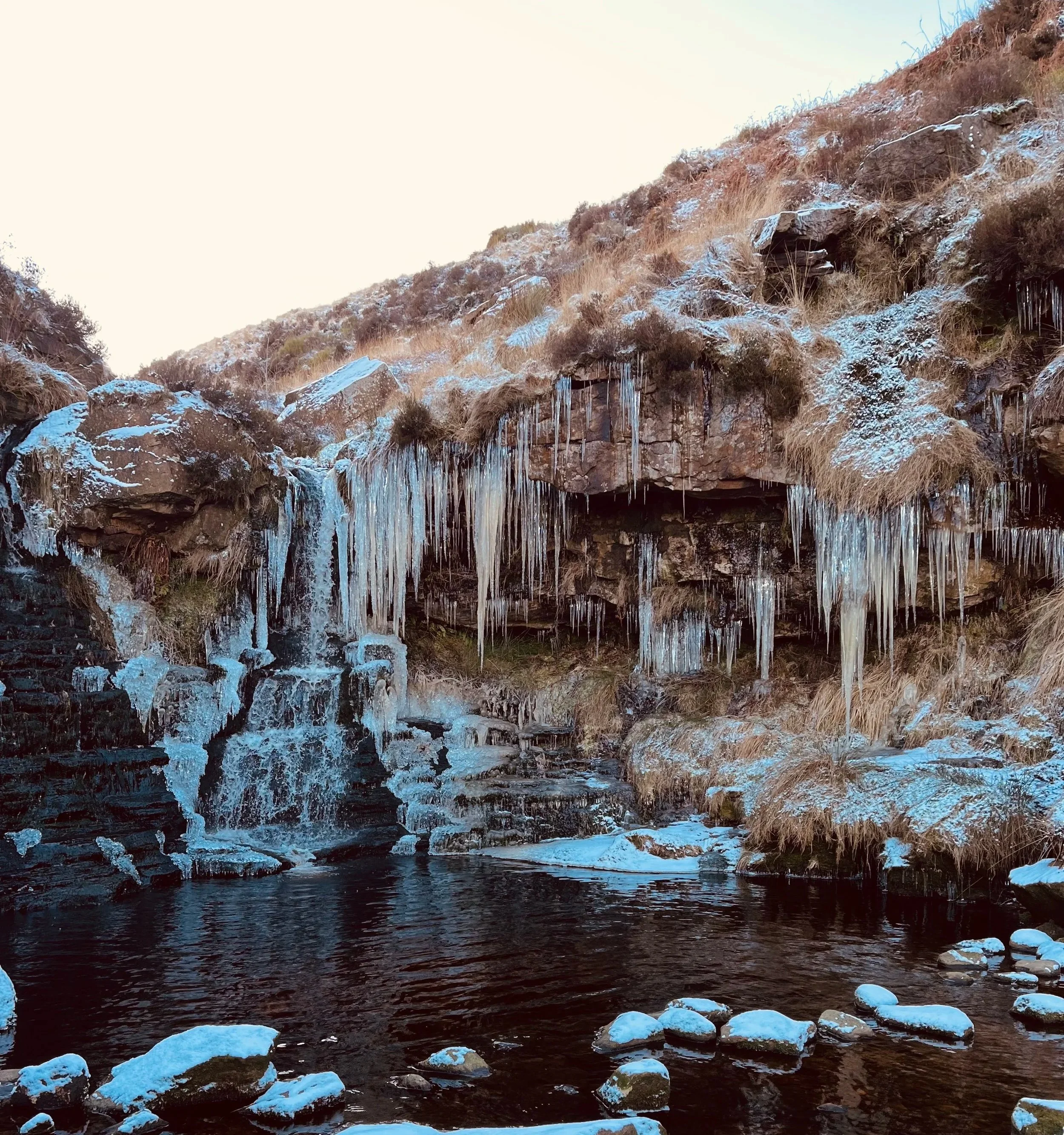 Extraordinary icicles - Jane Whitham