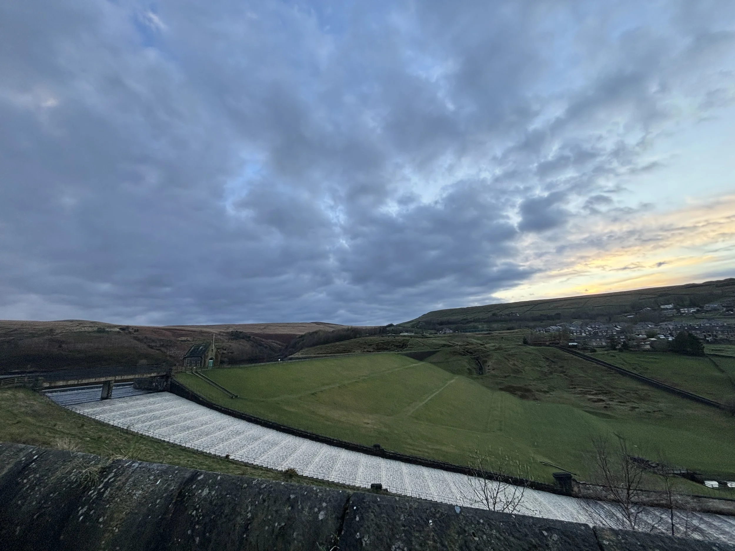 Spillway at Butterley Reservoir - Hannah Boswell