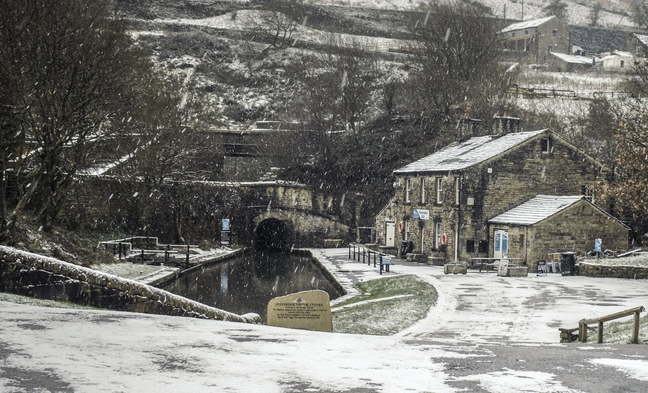 Tunnel End in the snow - Vinny Tyrell