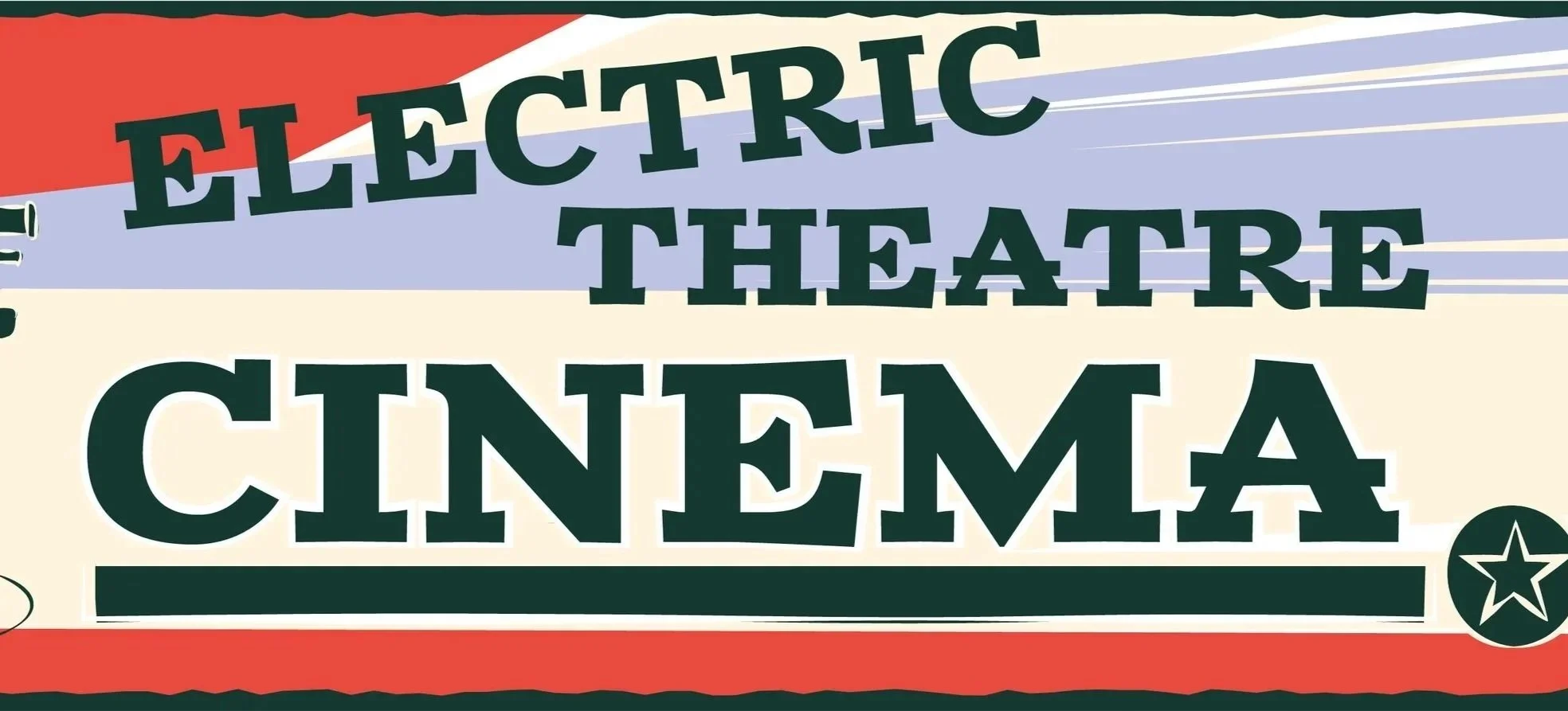 A poster advertising the Electric Theatre Cinema in the Colne Valley, West Yorkshire.
