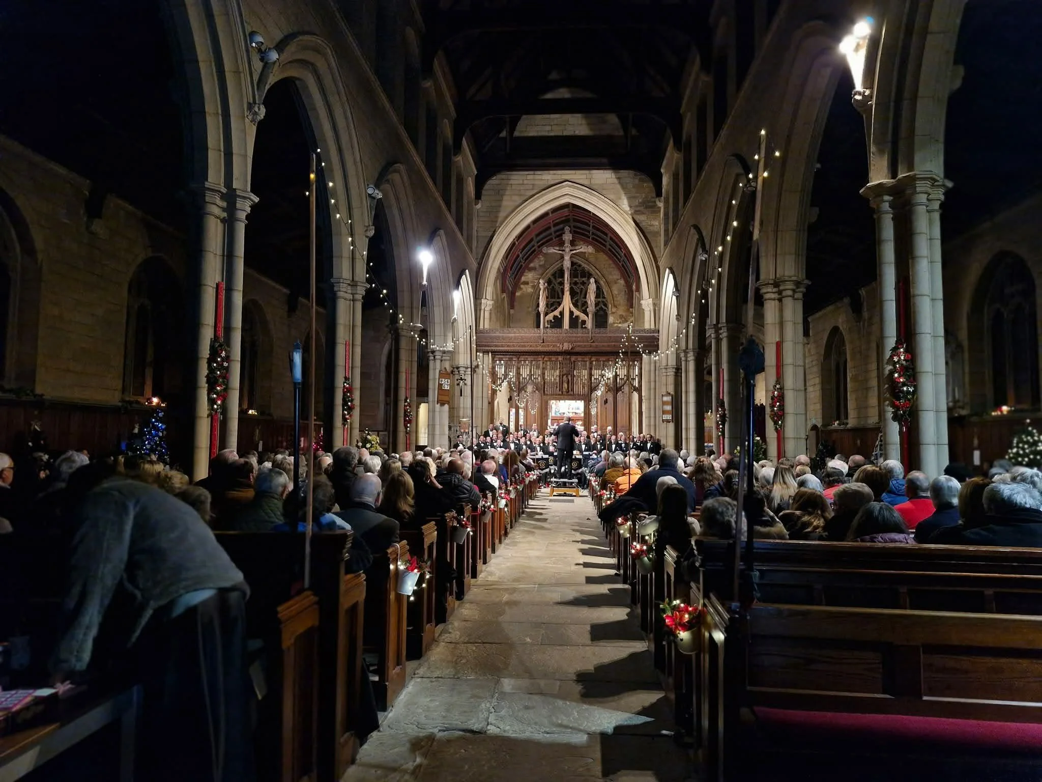 St. Bartholomew's Christmas Concert in Marsden, West Yorkshire.
