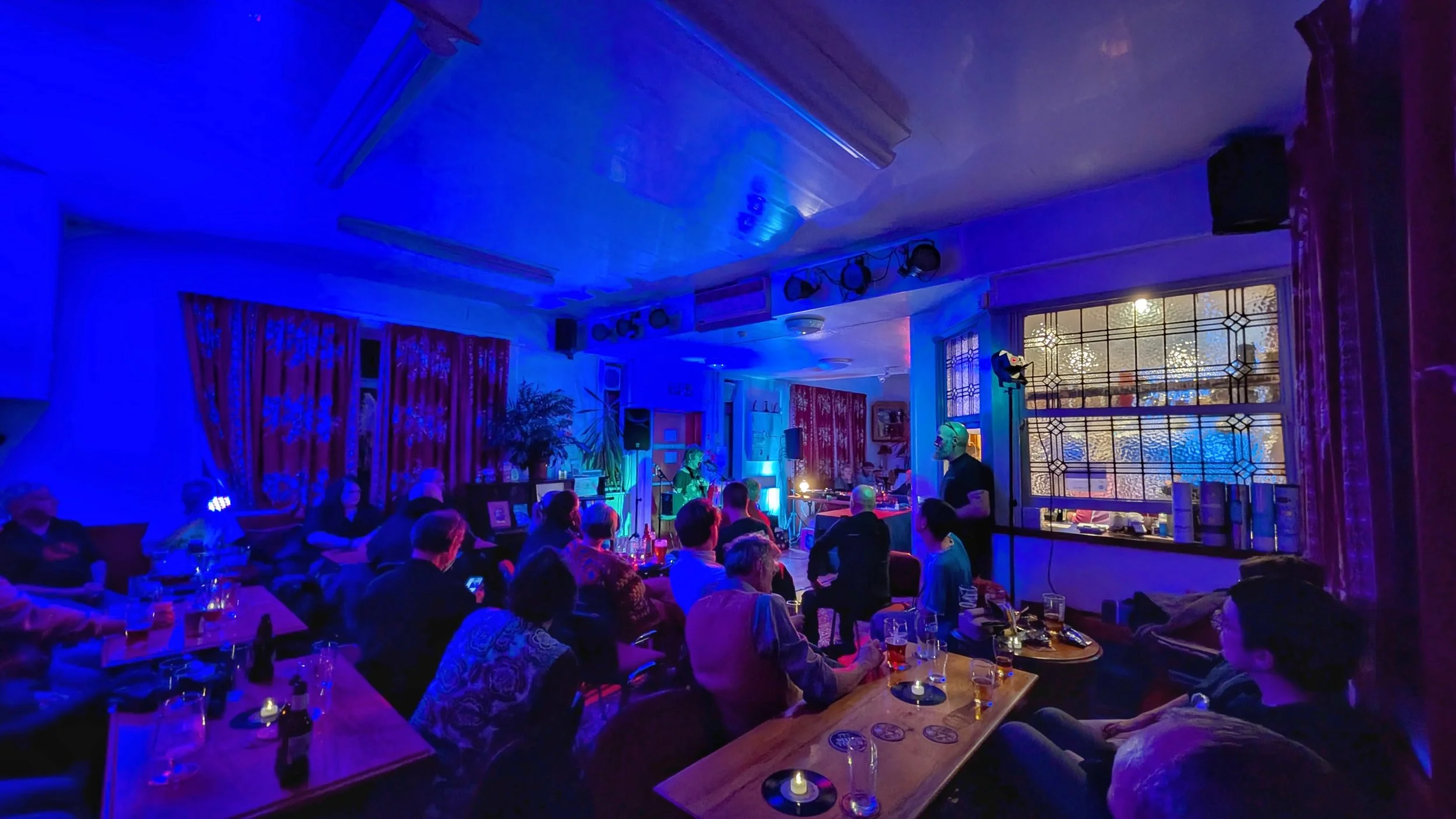 A Marsden No.1 Live gig at Puleside Working Men's Club in Marsden, West Yorkshire.
