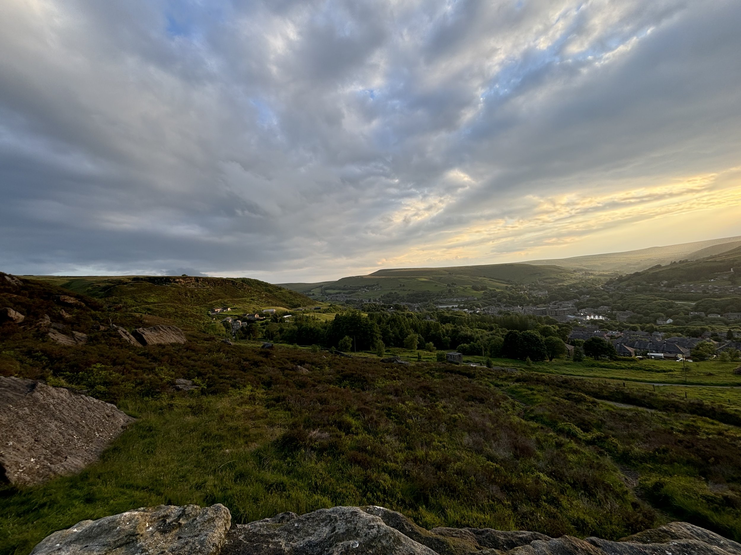 The view from 'The Mighty Rocks' - Hannah Boswell