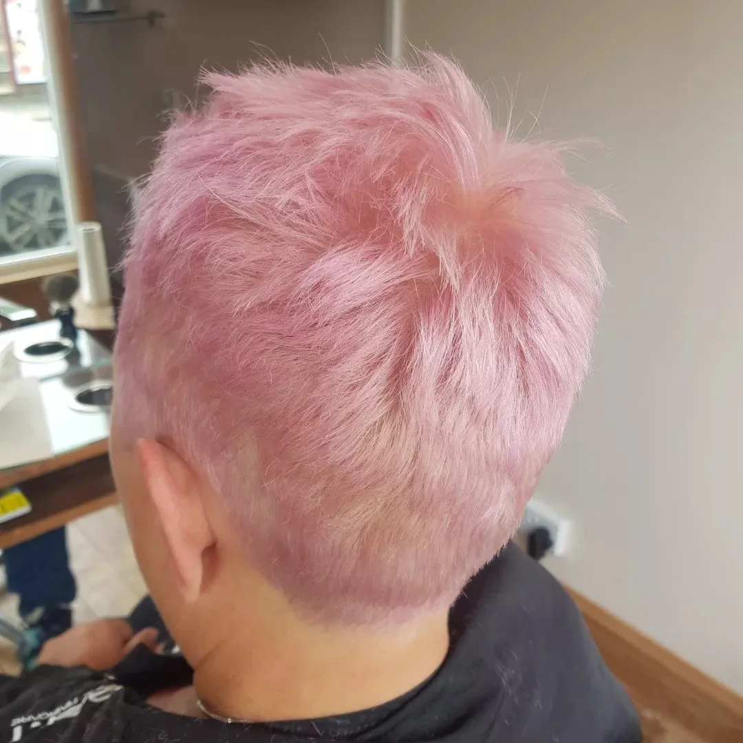 Hair cut and colouring at Erica Broughton and Co. hairdressers in Marsden, West Yorkshire.