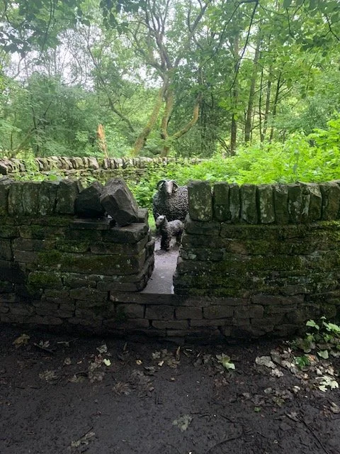 HERD sheep sculptures - Amanda Greenhalgh