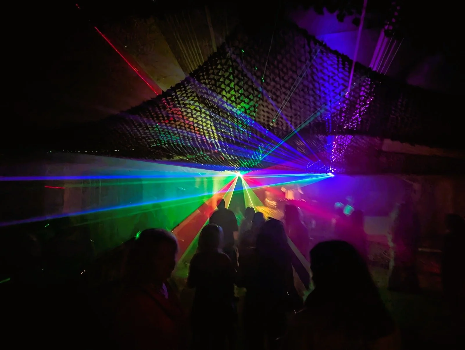 A busy dancefloor at a Pool Club Presents gig at Marsden Royal British Legion, West Yorkshire.