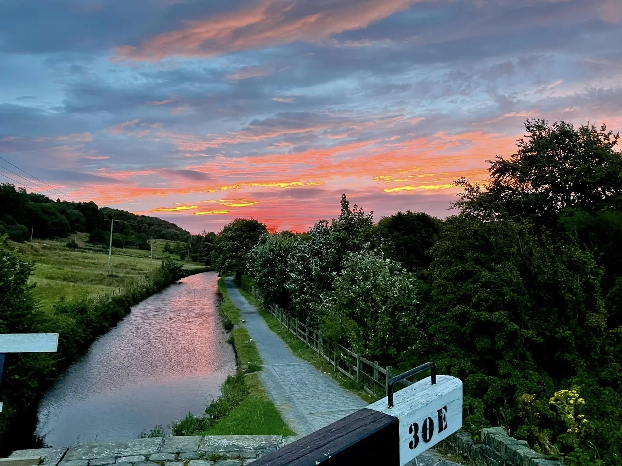 Dawn over the canal - Micha Bradley