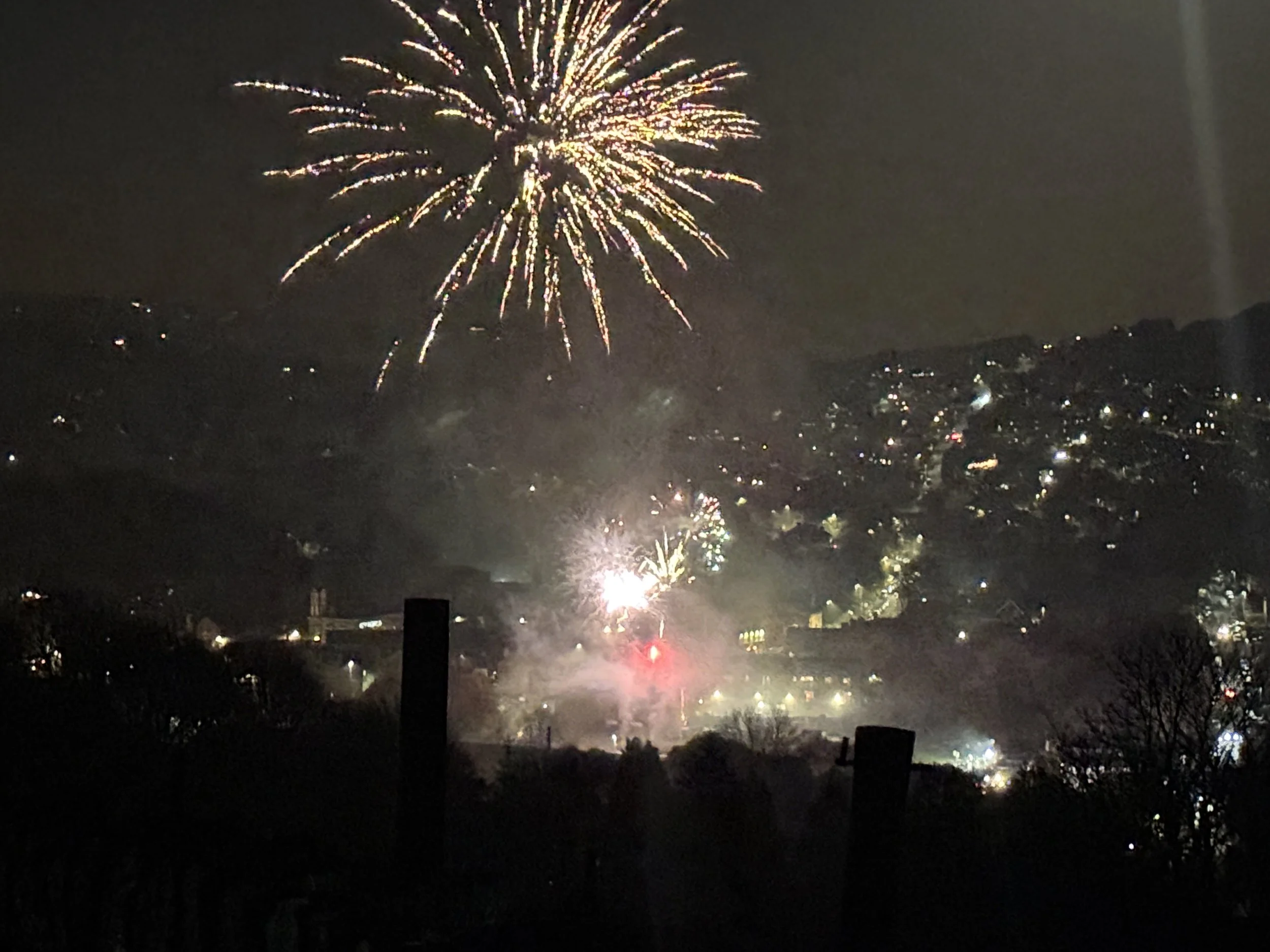 Marsden Football Club fireworks - Lucy Martindale