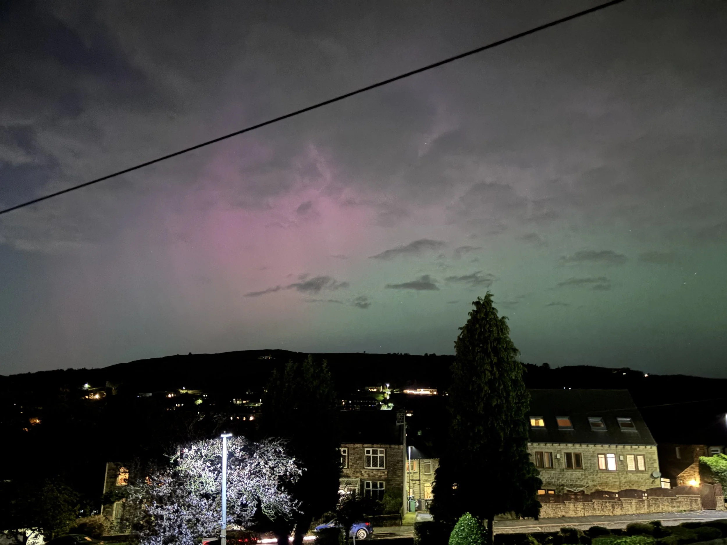 A glimpse of the Northern Lights - Hannah Boswell