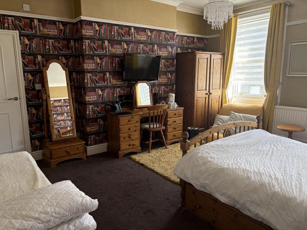 One of the rooms available at the New Inn in Marsden, West Yorkshire.