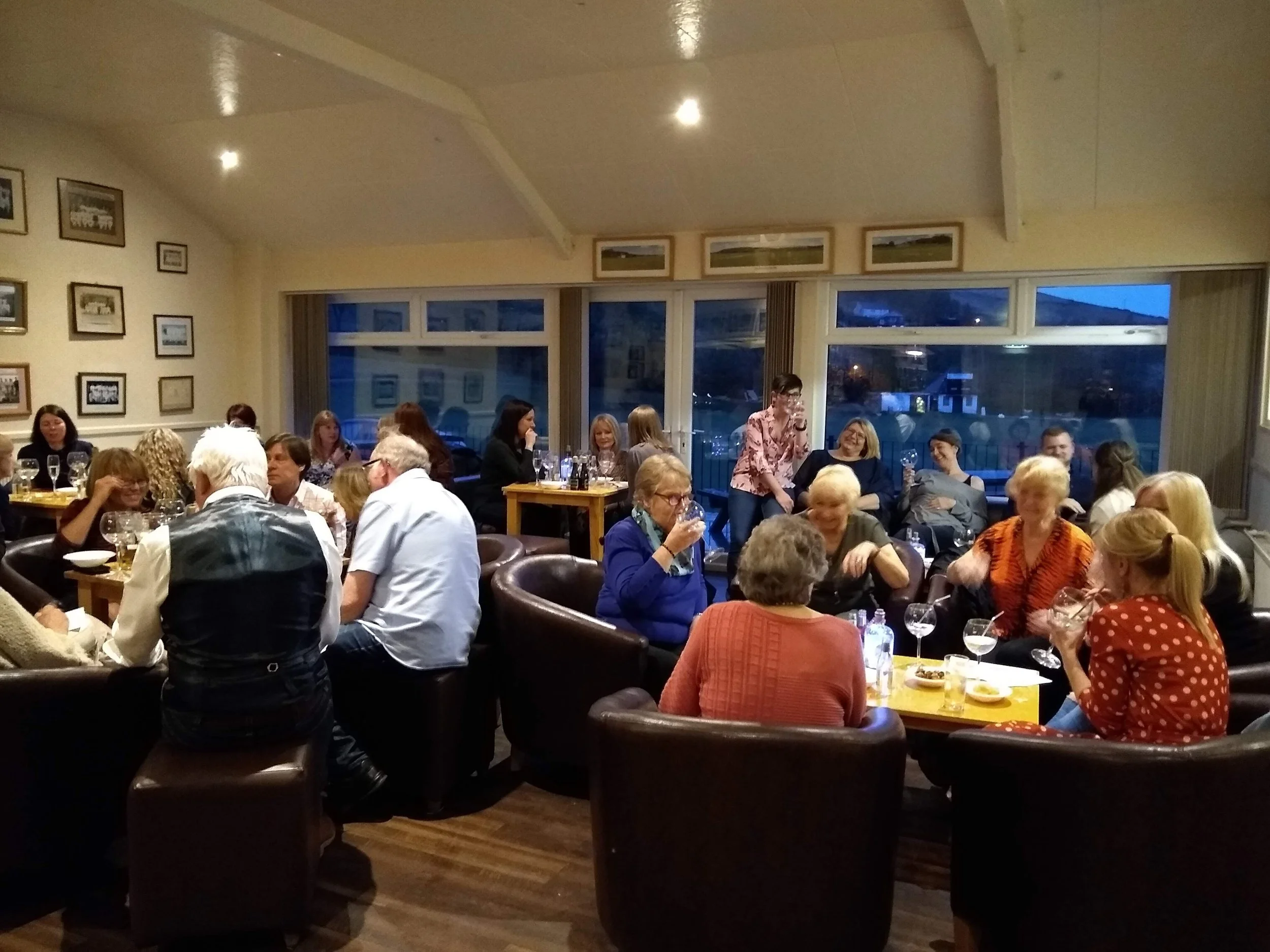 A social evening held at Marsden Cricket Club in West Yorkshire.