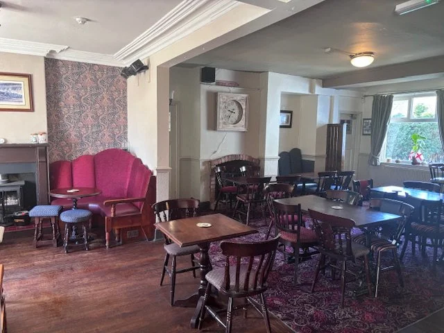 The inside of the Railway pub in Marsden, West Yorkshire.