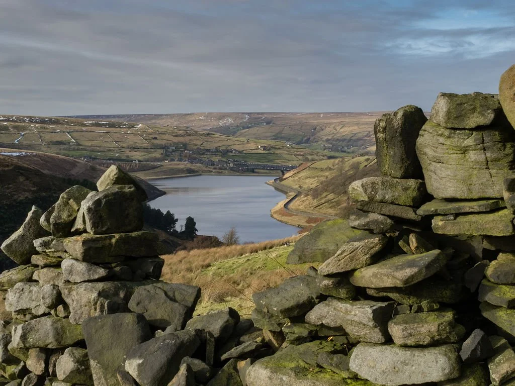 Above Butterley reservoir - David Preston Photography
