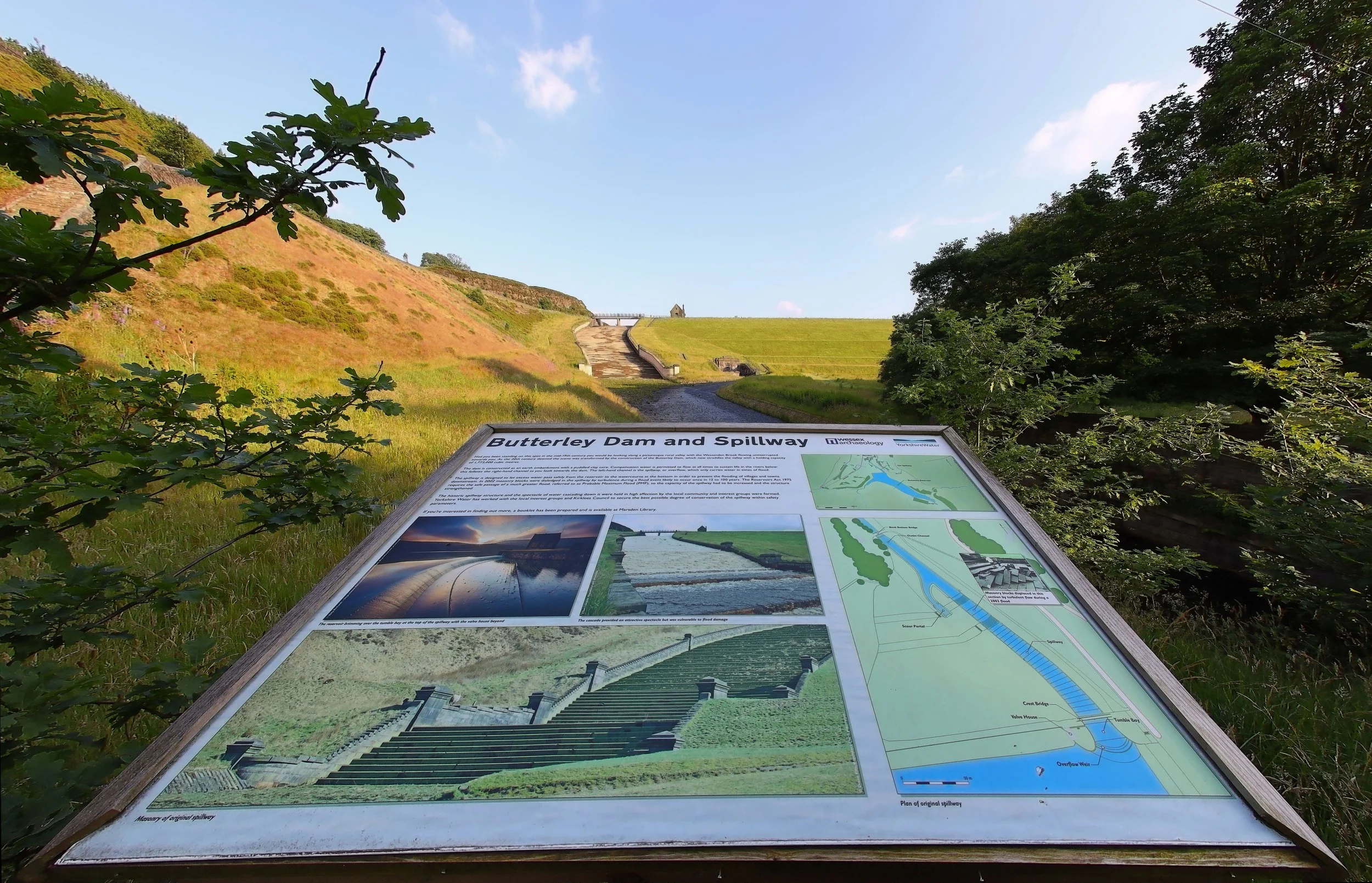 The Butterley Dam and Spillway - Mike Jackson