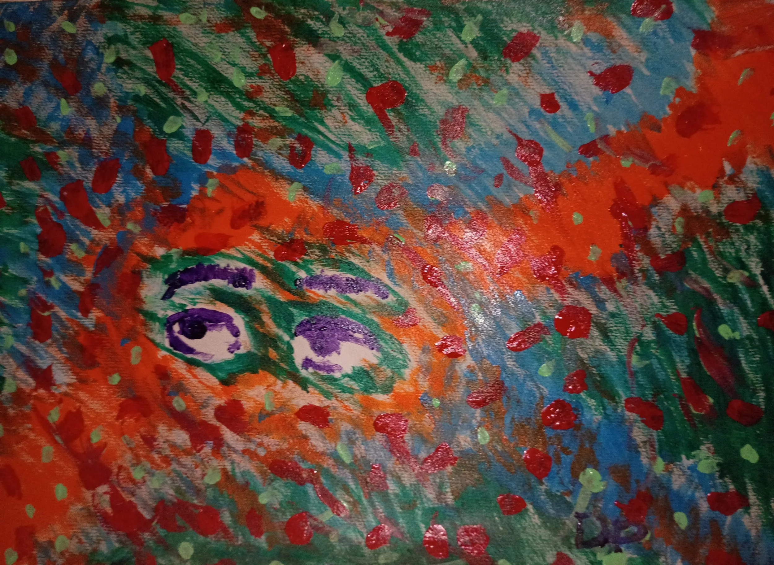 Eye Sea U-- I think of the planet as a living being. It see everything we do, because it is always watching. 