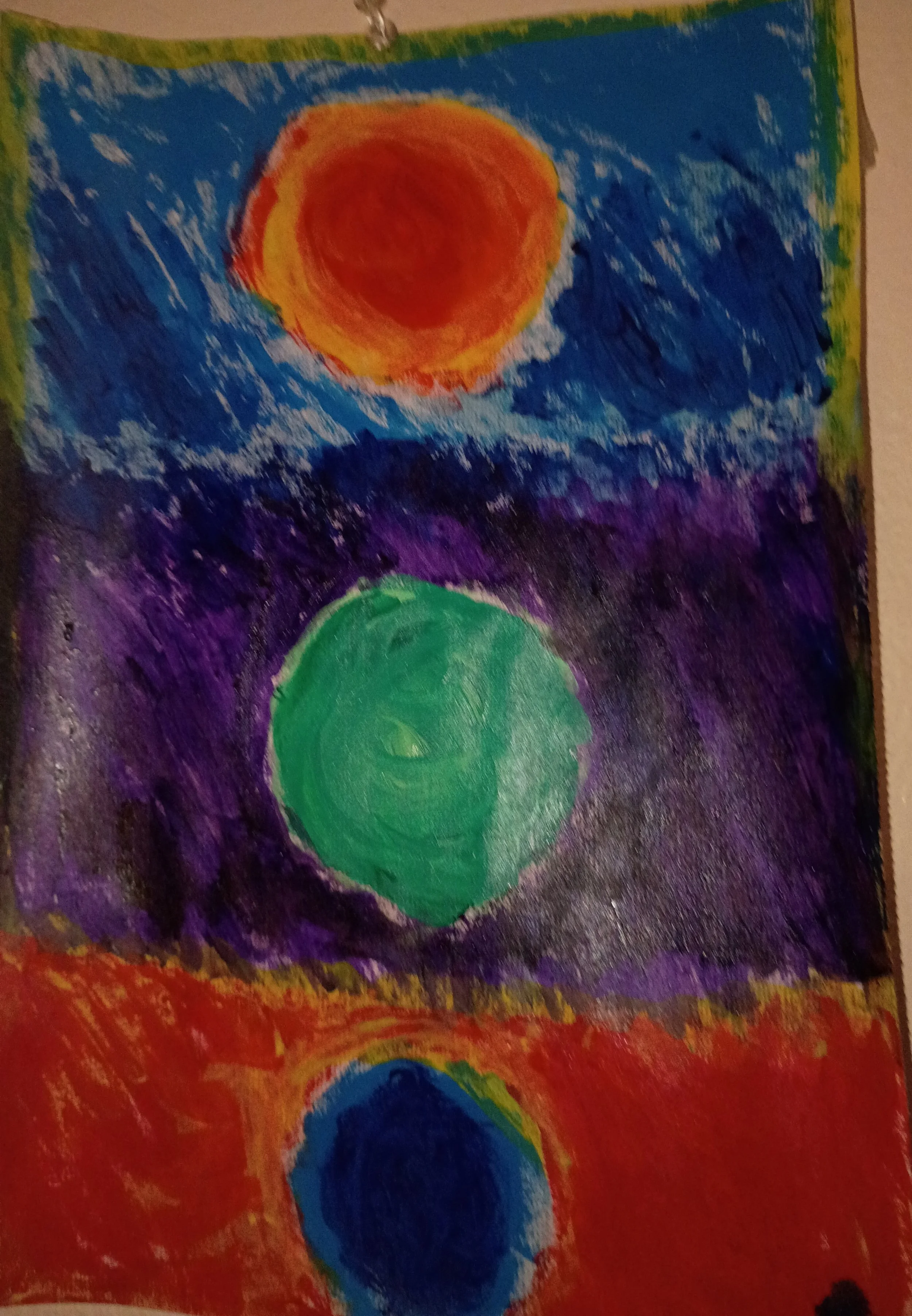 Multiversal stop light--blue means??