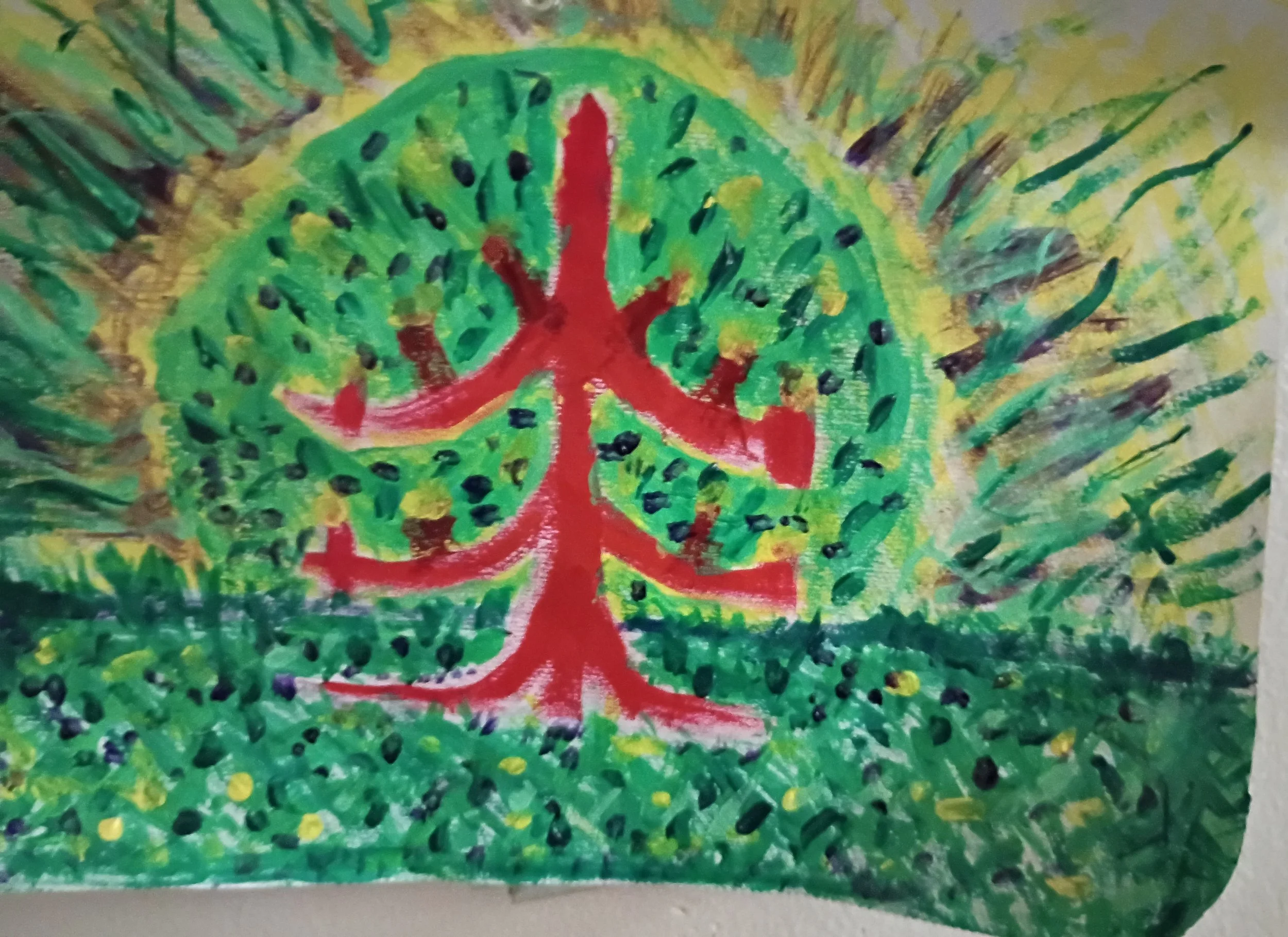 The Tree Of Enki--
I painted this one day, and I don't know why. It just came to me. 