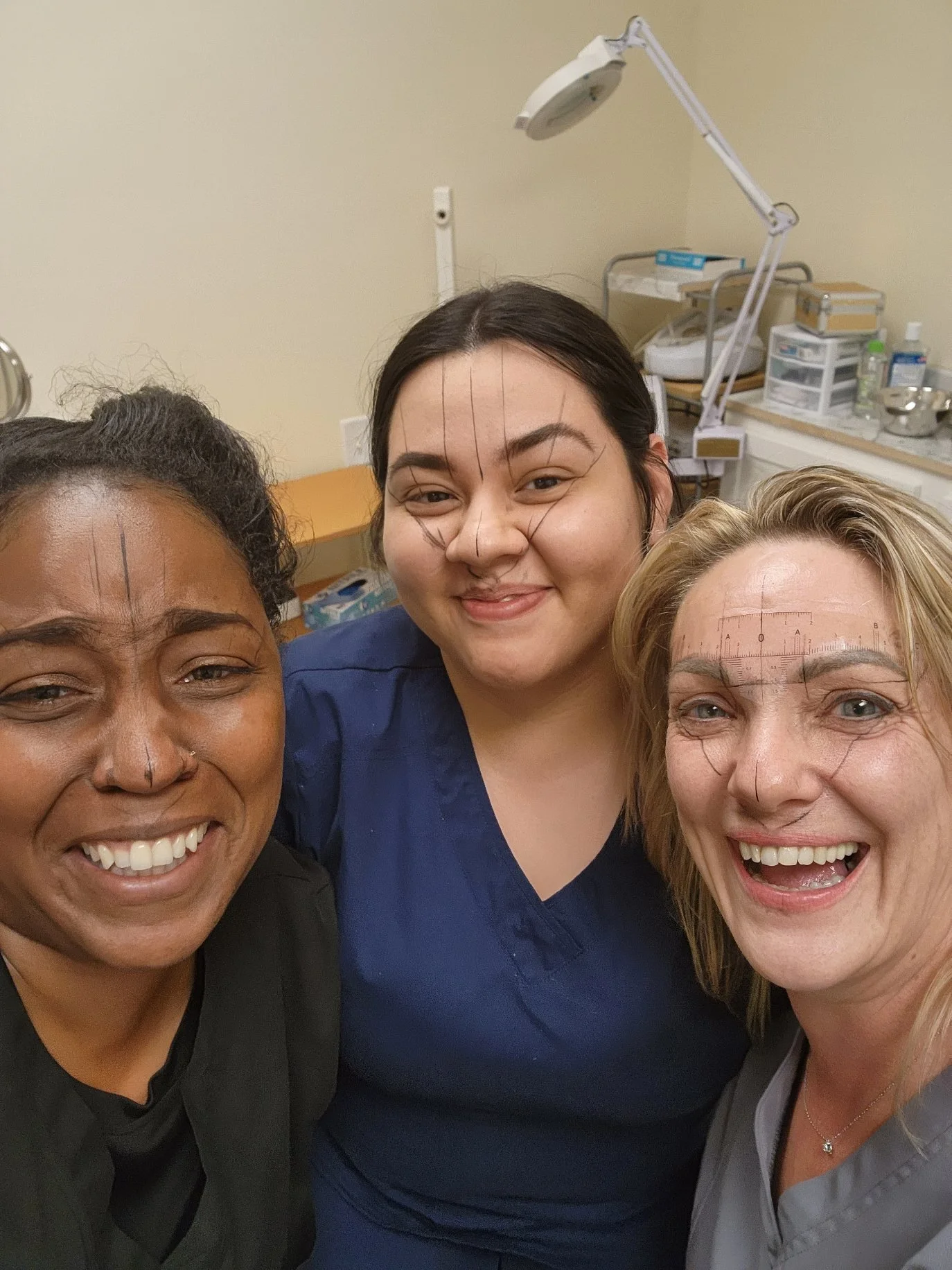 Students at Advanced Permanent Makeup Institute