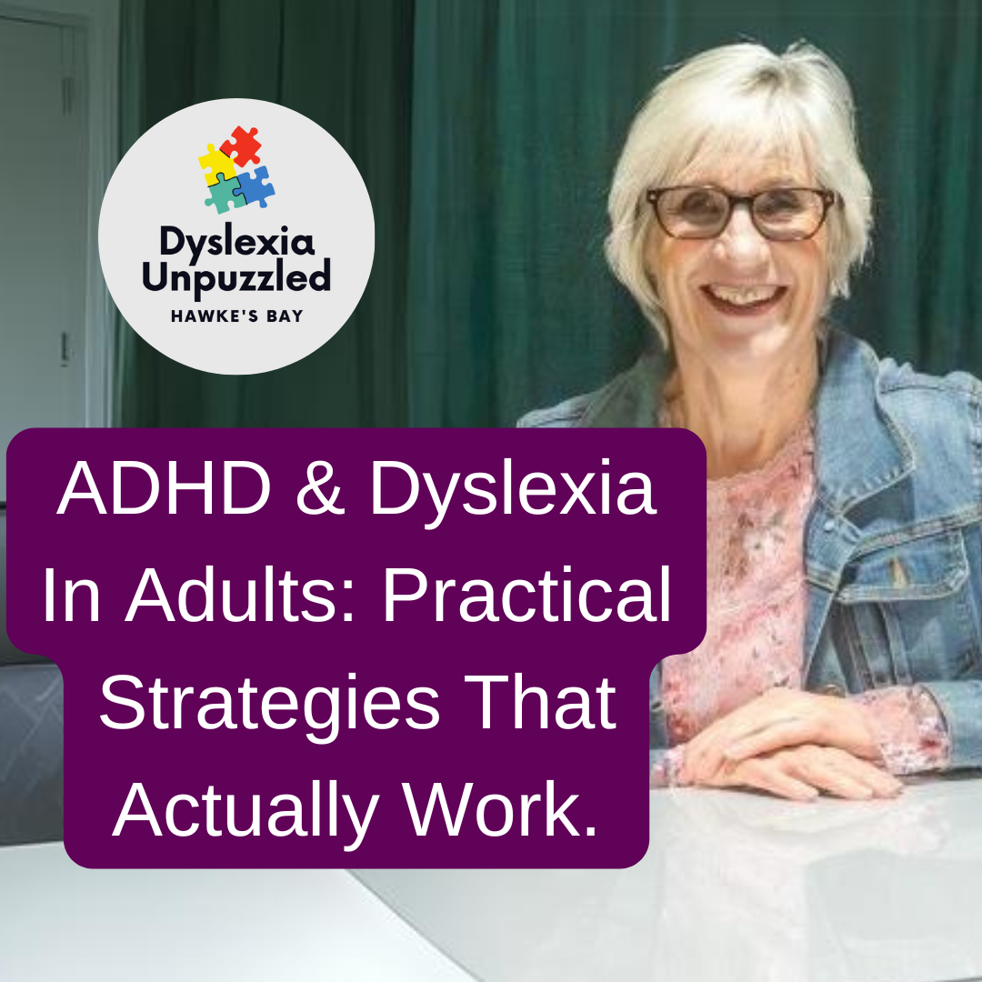 ADHD &amp; Dyslexia In Adults: Practical Strategies That Actually Work.