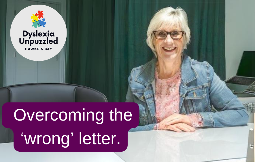 Overcoming the ‘wrong’ letter: When one letter changes everything.