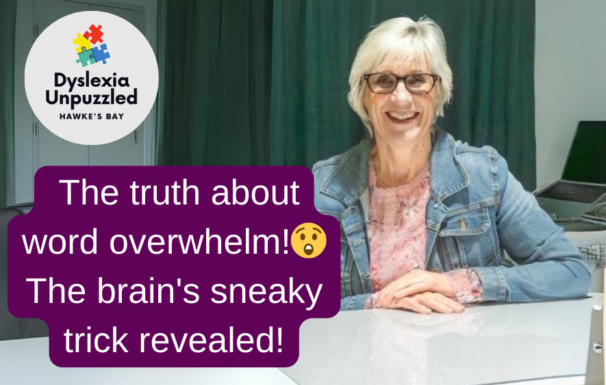 The truth about word overwhelm!😲The brain's sneaky trick revealed!