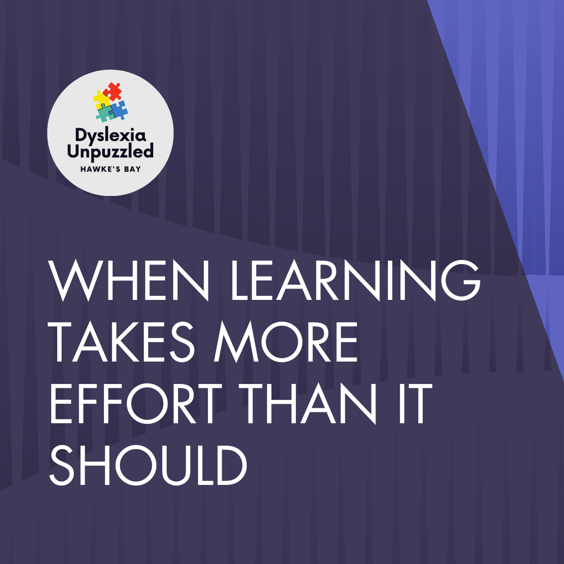 When Learning Takes More Effort Than It Should