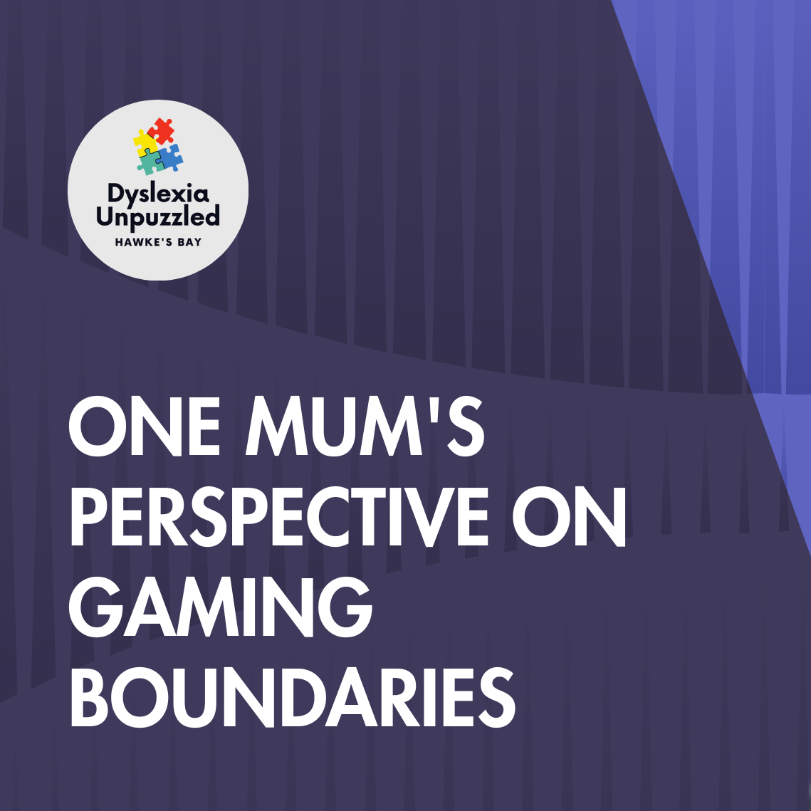 One Mum's Perspective on Gaming Boundaries