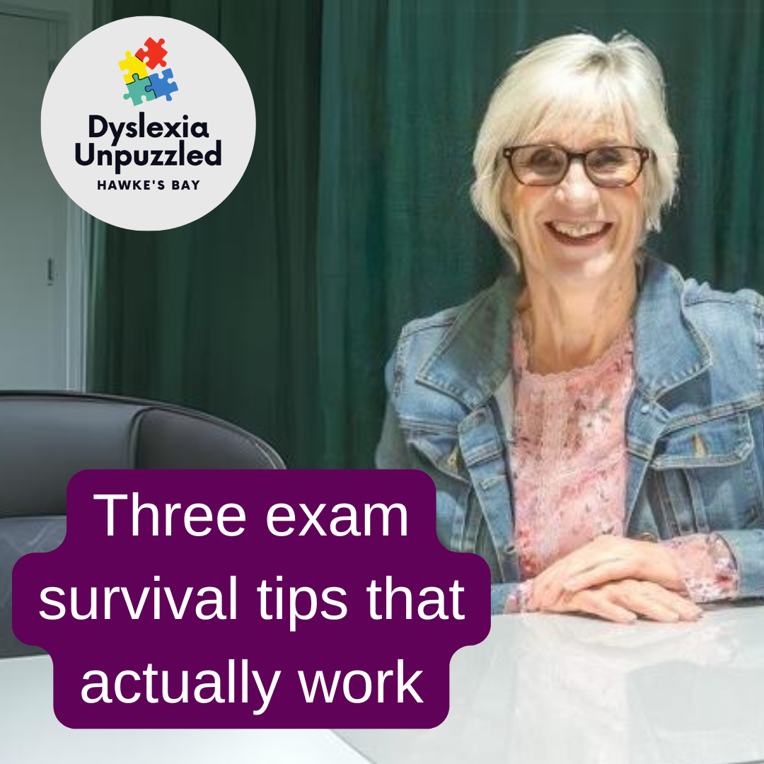 Three exam survival tips that actually work