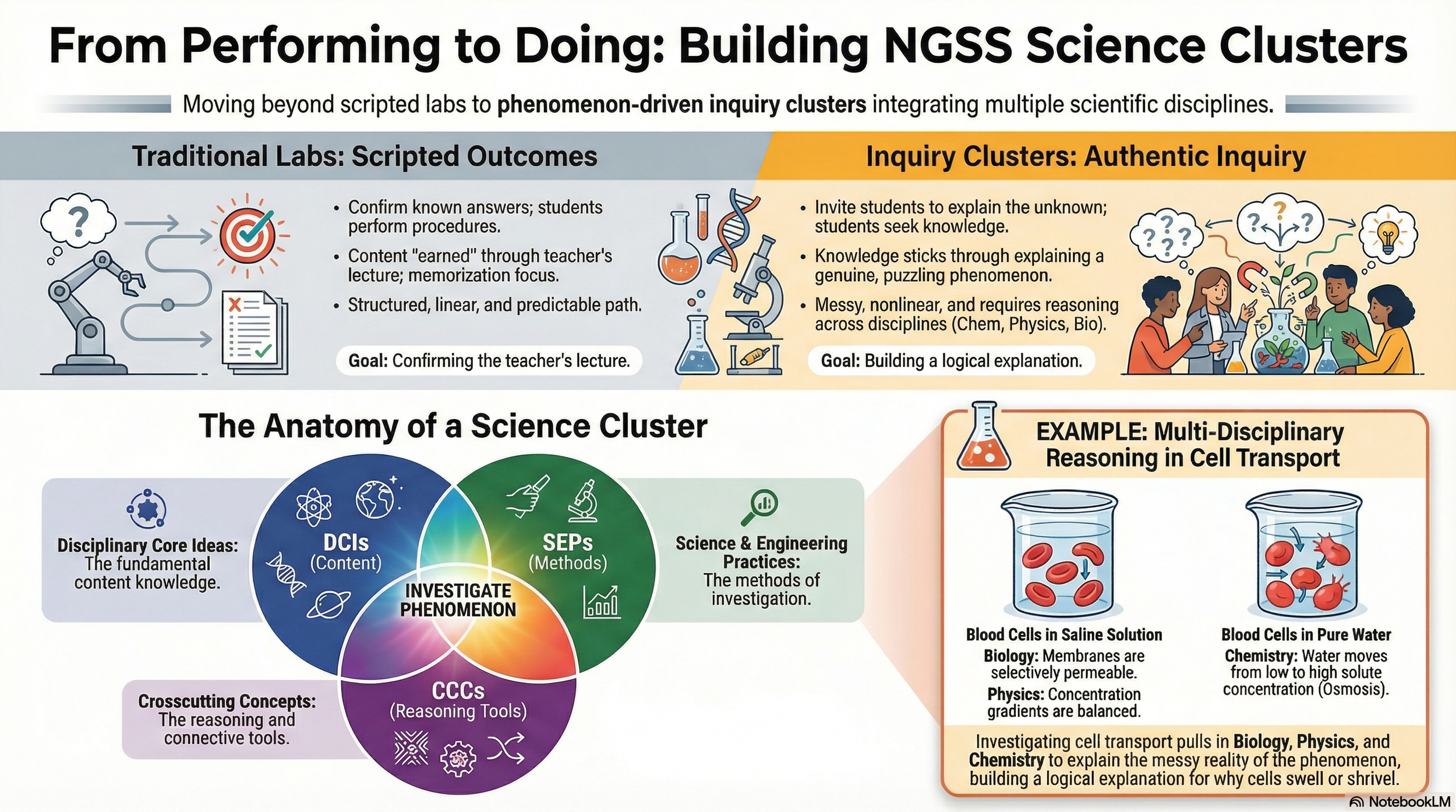 NGSS Science Clusters Part III: From Understanding to Building