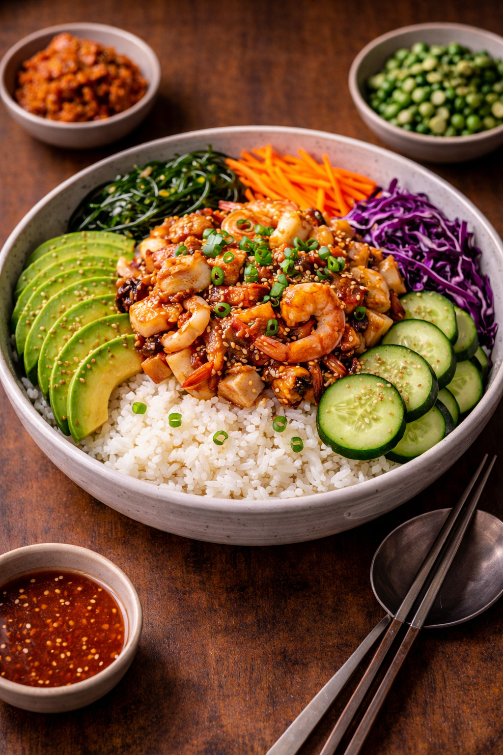 Seafood Rice Bowl (Haemul Bap)