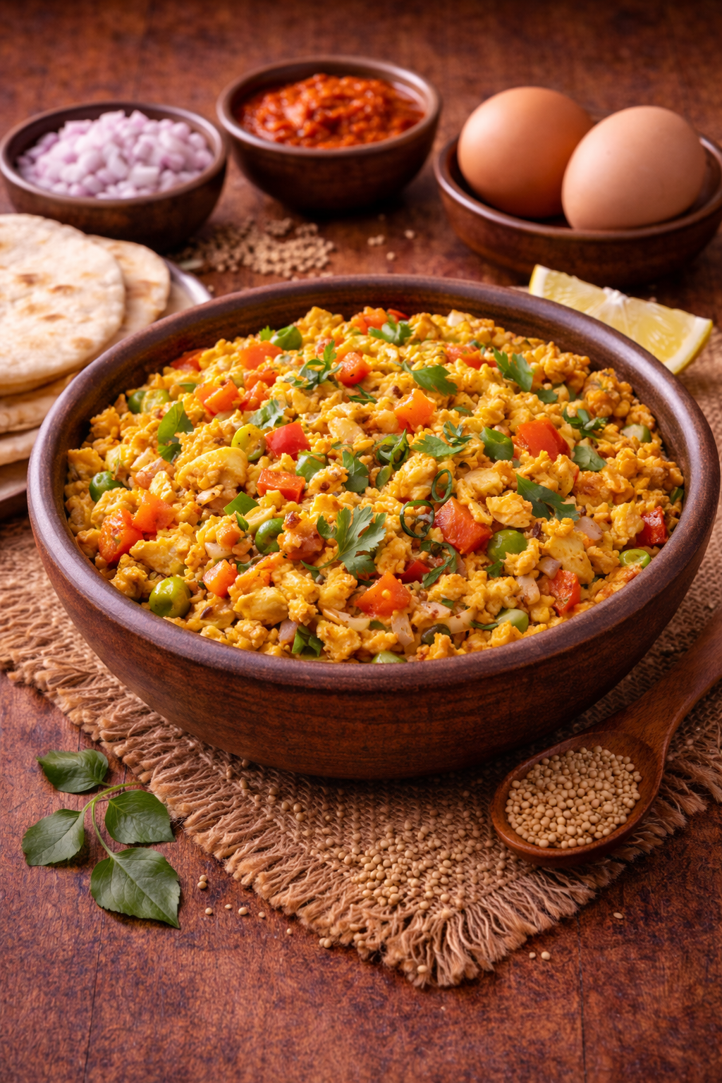Egg Bhurji (Anda Bhurji)