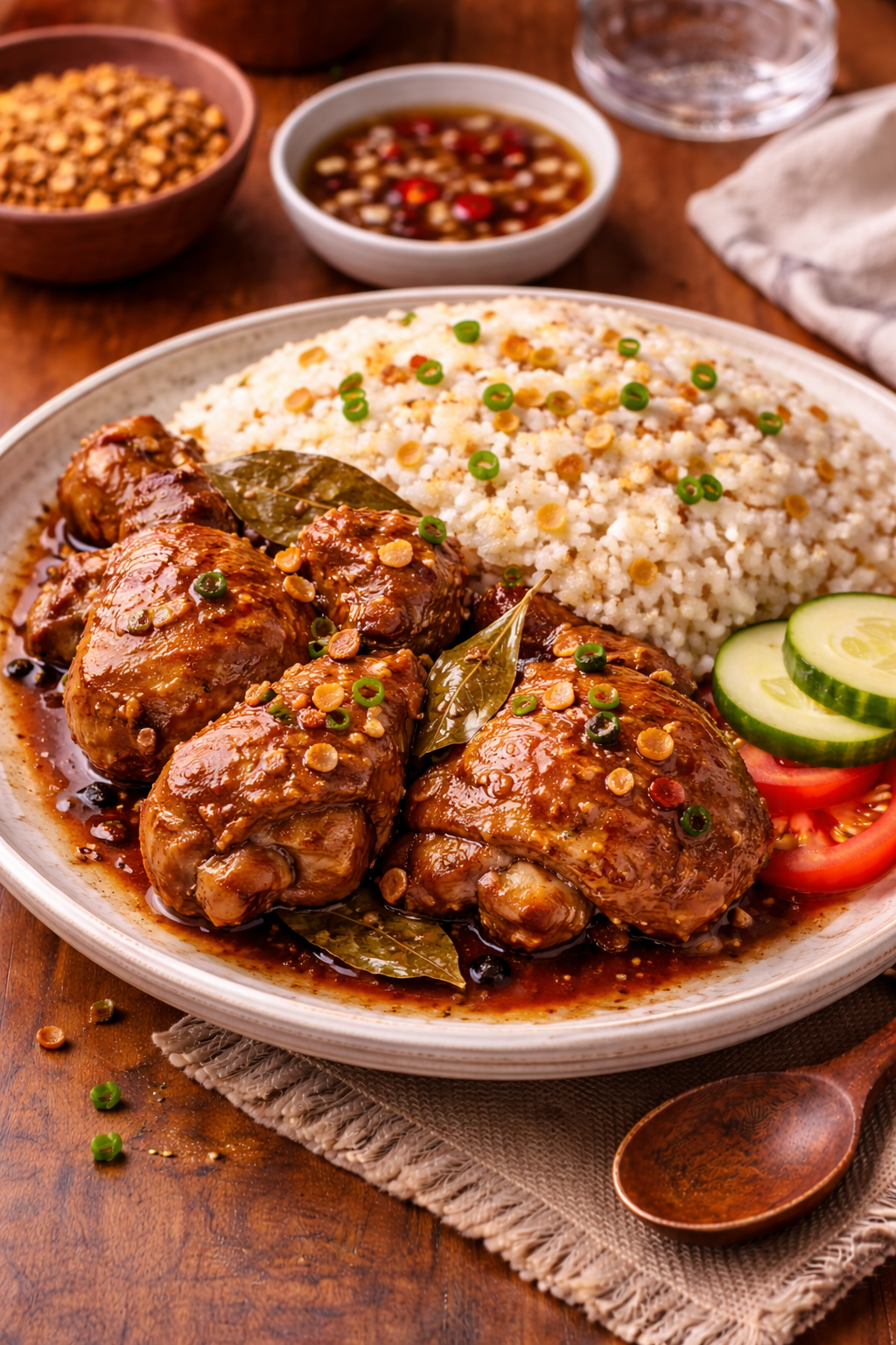 12.Chicken Adobo with Rice (Chicken Adobo).png