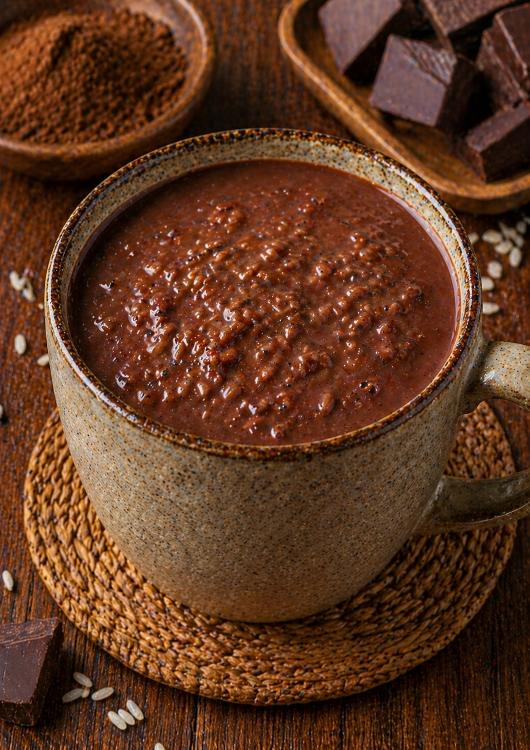 Hot Chocolate Rice Drink (Tsokolate)